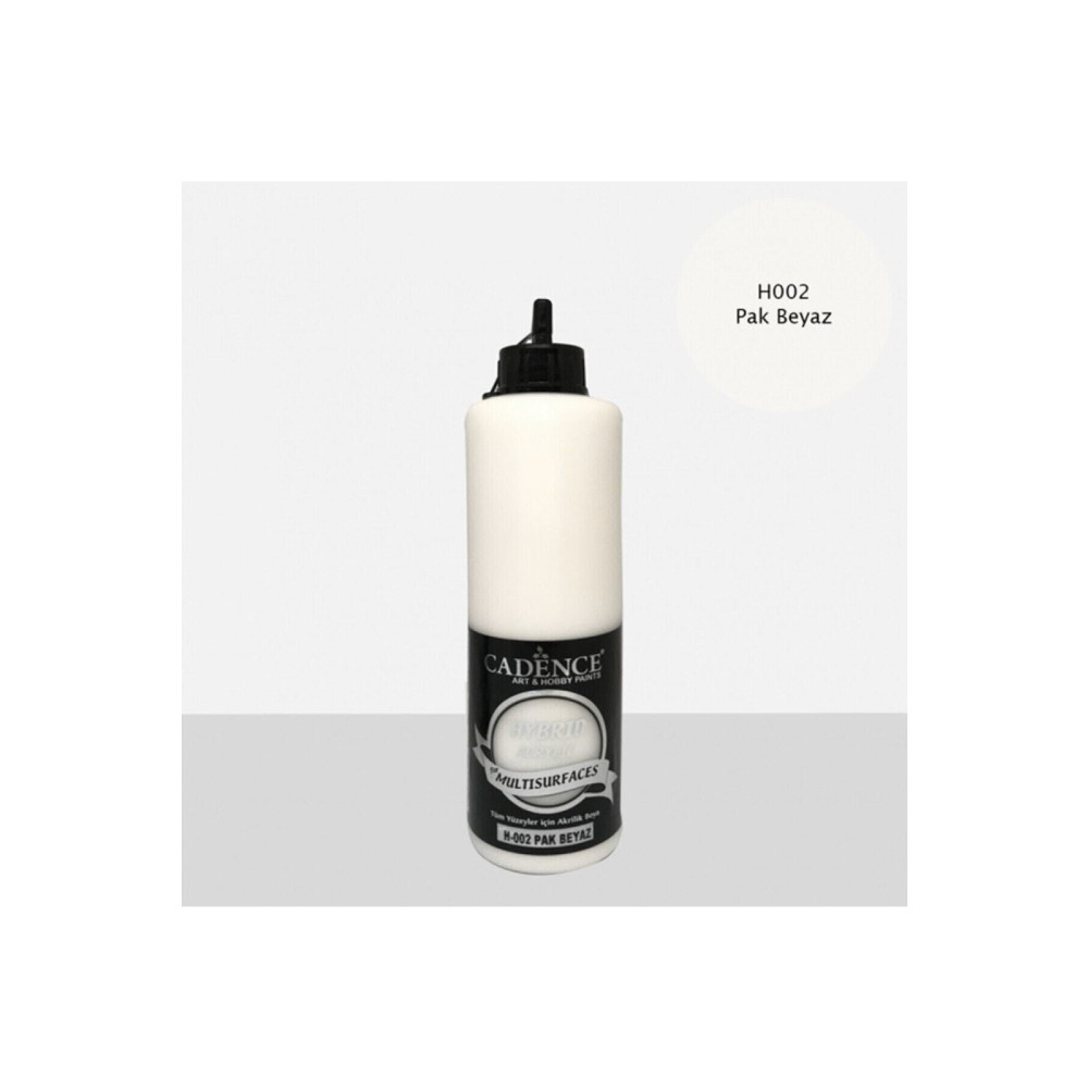 Cadence Hibrit Multisurface Akrilik Boya 500 Ml H002 Pak Beyaz Akrilik Boya Fiyatı