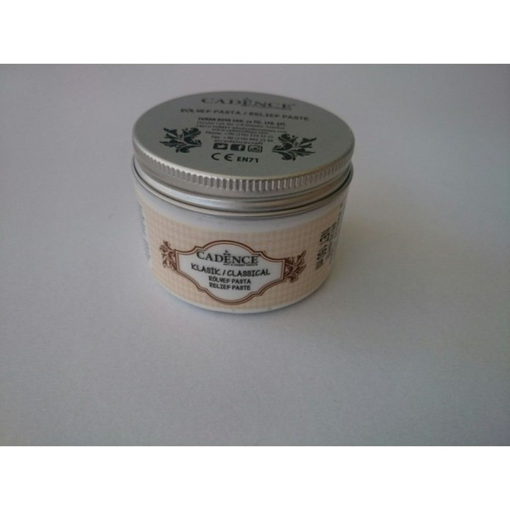 Cadence Klasik Rölyef Pasta 150 Ml. Rölyef Pasta Fiyatı