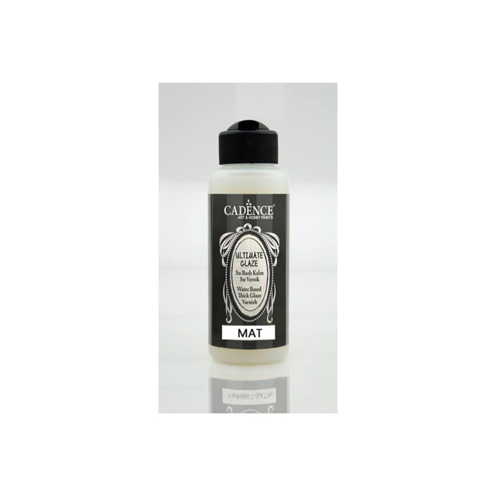 Cadence Ultimate Glaze Kalın Sır Vernik Mat 120ml Yardımcı Malzeme Fiyatı