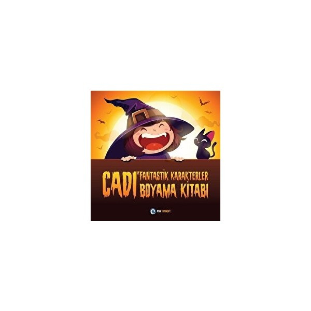 Cadı ve Fantastik Karakterler - Boyama Kitabı Diğer Fiyatı