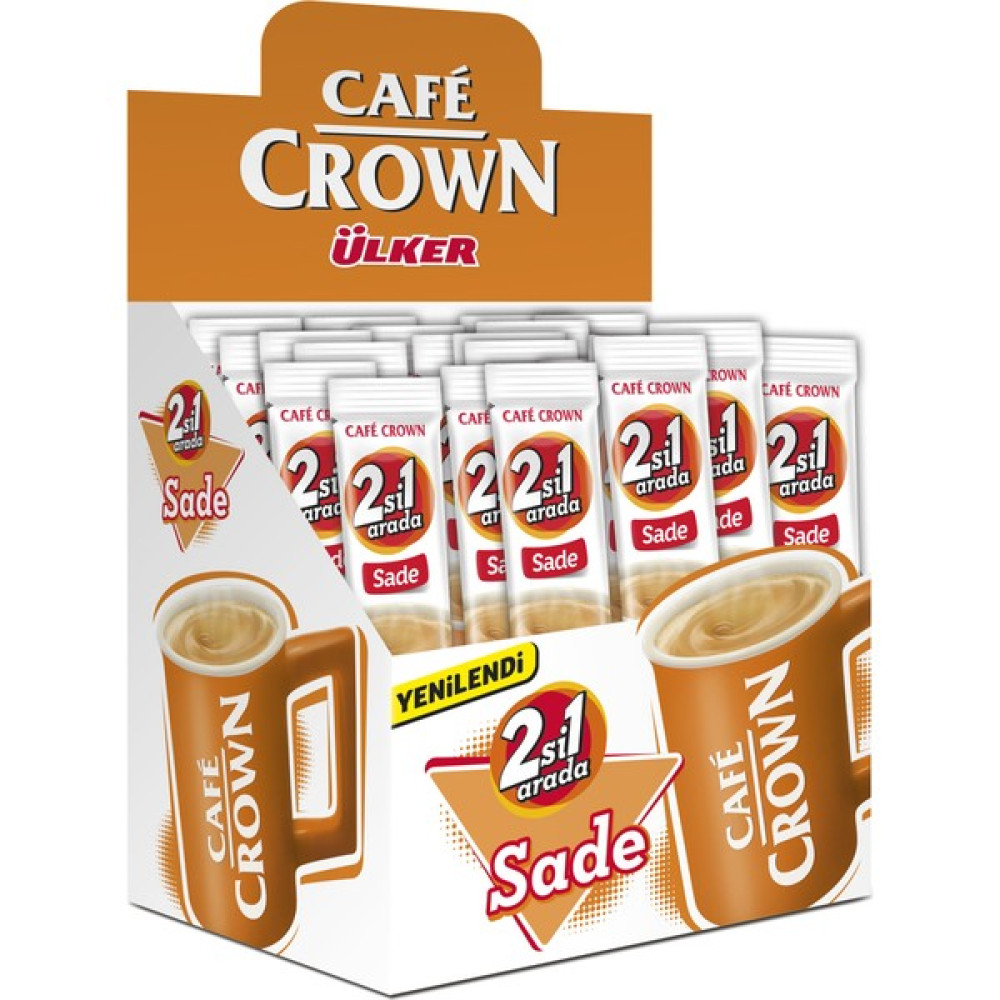 Cafe Crown 2'si 1 Arada Sade 11 Gr. x 24 Adet - 11 gr Kahve Fiyatı