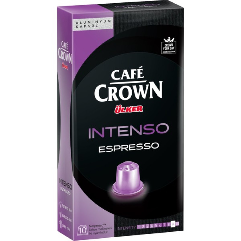Cafe Crown Intenso Kapsül Espresso 5,2 Gr. x 10 Adet - 1 Paket Diğer Fiyatı
