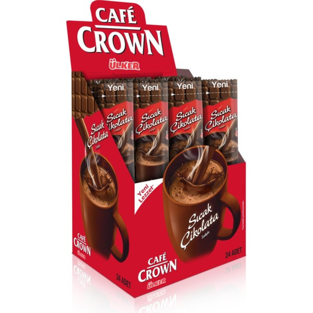 Cafe Crown Sıcak Çikolata 18,5 Gr. x 24 Adet - 18 gr Diğer Fiyatı