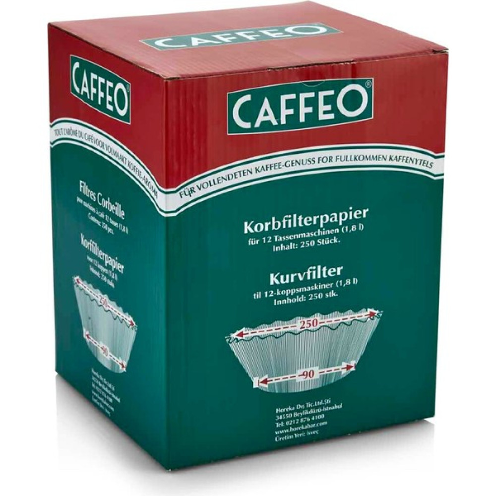Caffeo 250/90 Basket Filtre Kahve Kağıdı 250 Adet Diğer Fiyatı
