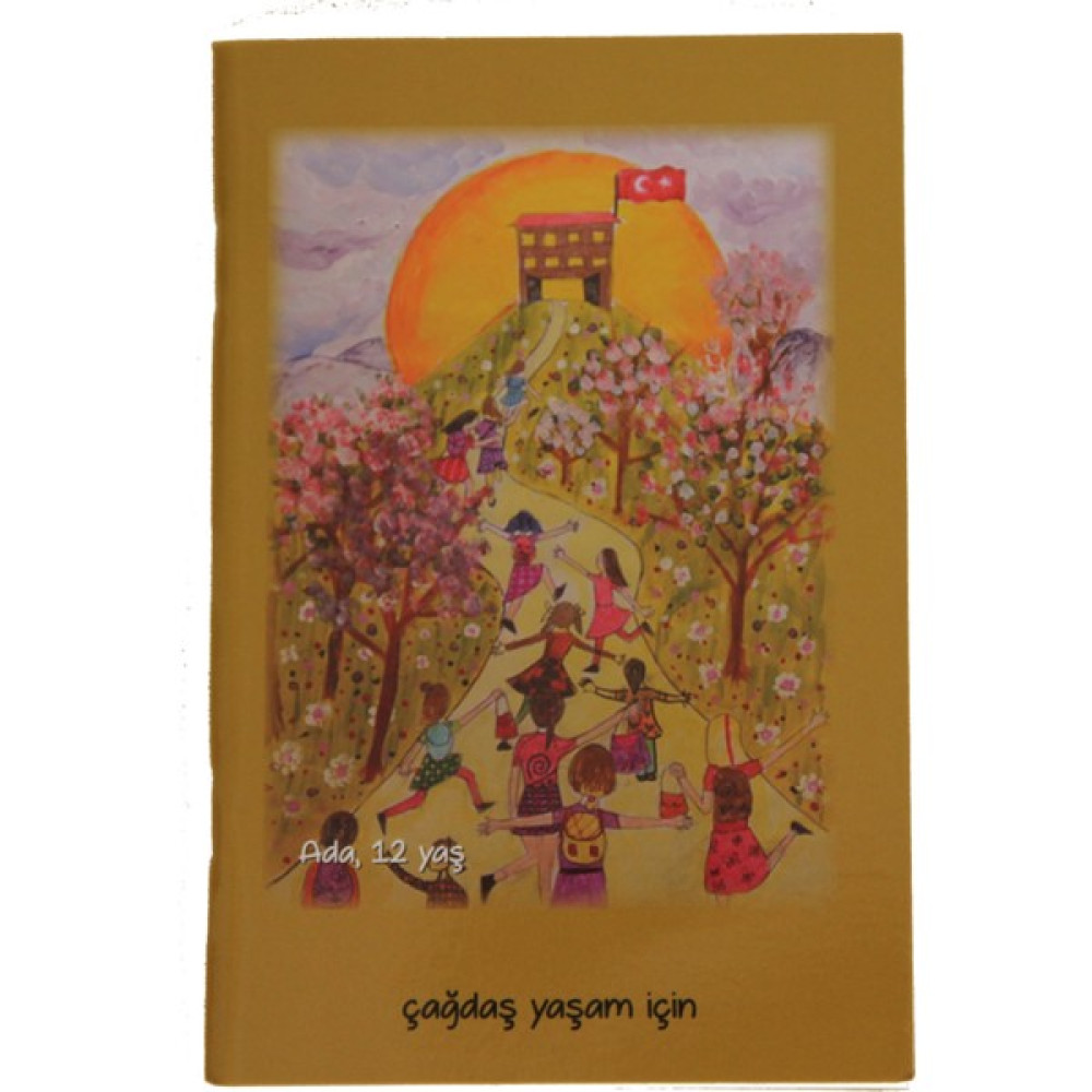 Çağdaş Yaşam İçin Defter Renkli 10 x 15 cm – Desen 4 Not Defteri & Bloknot Fiyatı