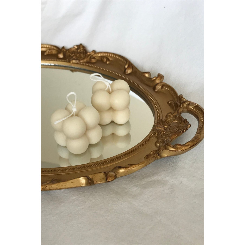 Cageartstudio Beyaz Mini Bubble Candle Mum 2li Dekoratif Mum Fiyatı