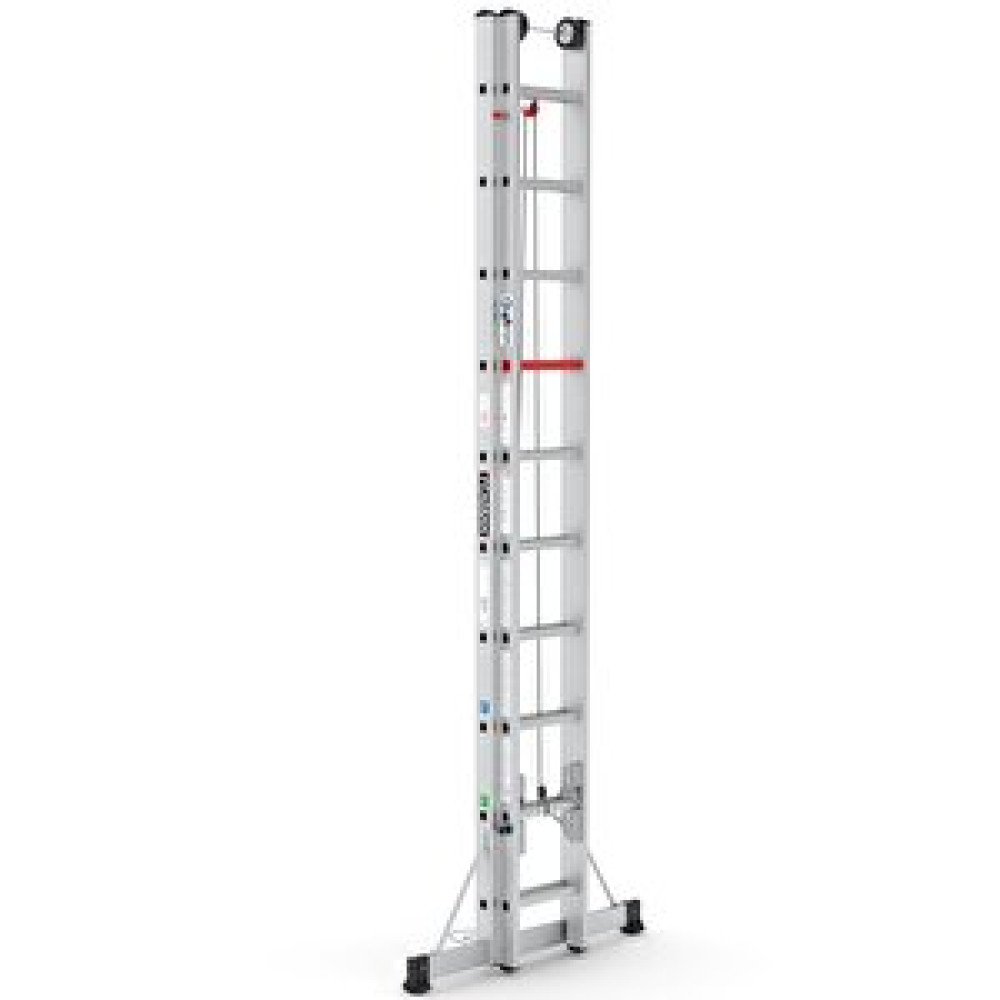 Çağsan 2x10 Basamaklı İpli ve makaralı Alüminyum Merdiven (m1006) Merdivenler Fiyatı