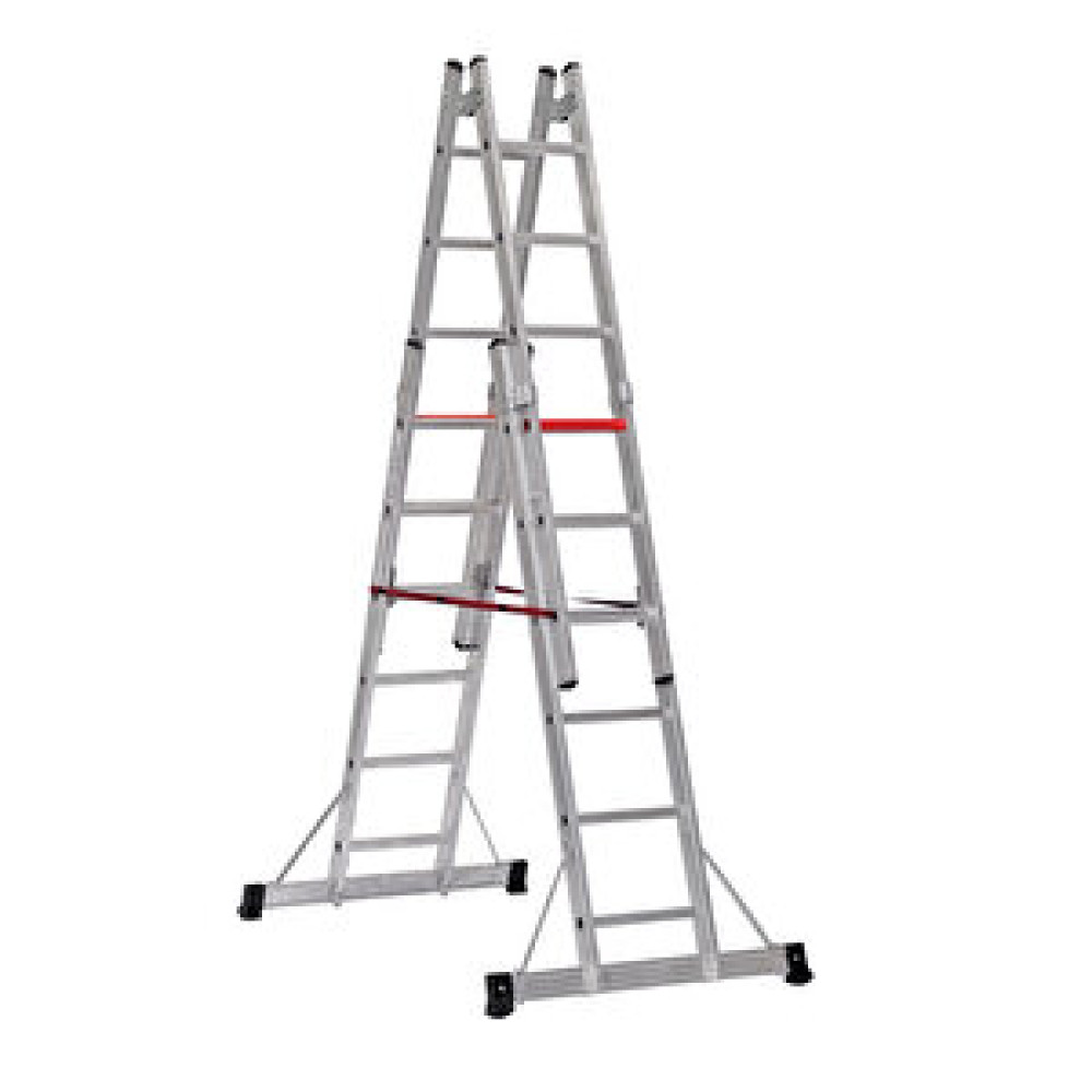 Çağsan 2x6 Basamaklı A Tipi Çift Taraflı Sürgülü Alüminyum Merdiven (ta002) 2x6 Basamak Merdivenler Fiyatı