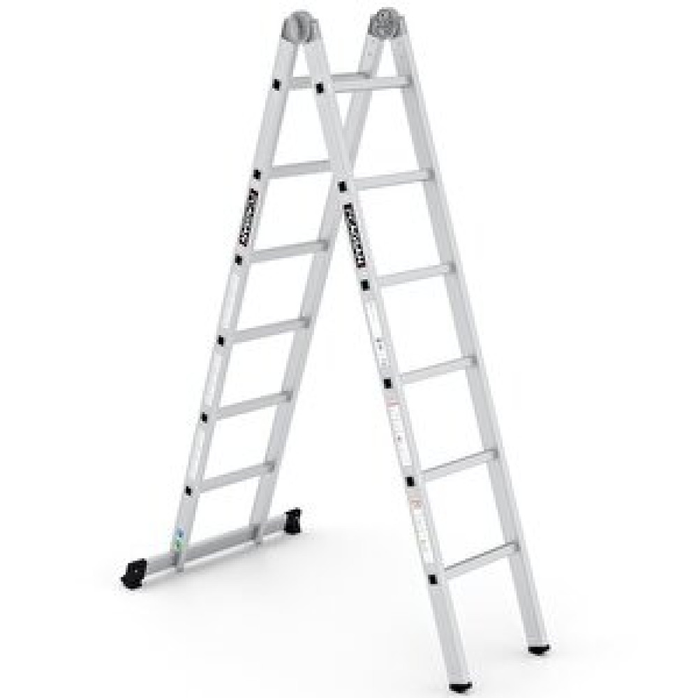 Çağsan 2x6 Basamaklı Katlanır Alüminyum Merdiven (k4) 2x6 Basamak Merdivenler Fiyatı