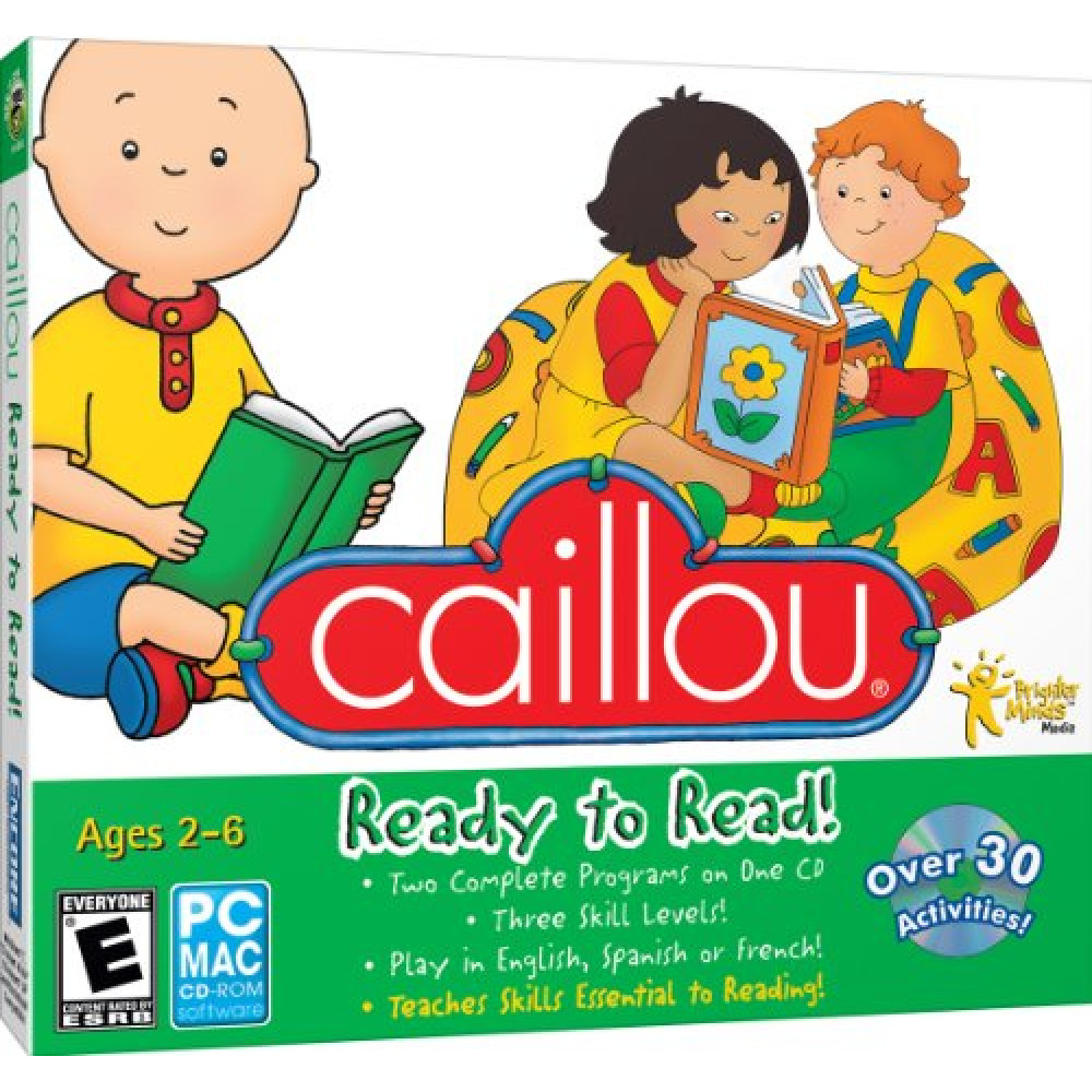 Caillou Ready to Read (Jewel Case)