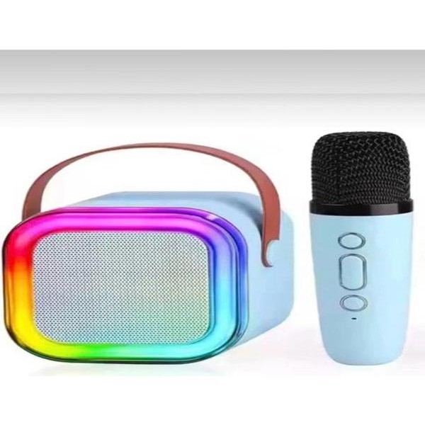 CAILON Rgb Işıklı Bluetooth Karaoke Hoparlör + 1 Mikrofon Kablosuz Mikrofon Çocuk ve Yetişkin Eğlence Seti Stüdyo Mikrofonu Fiyatı