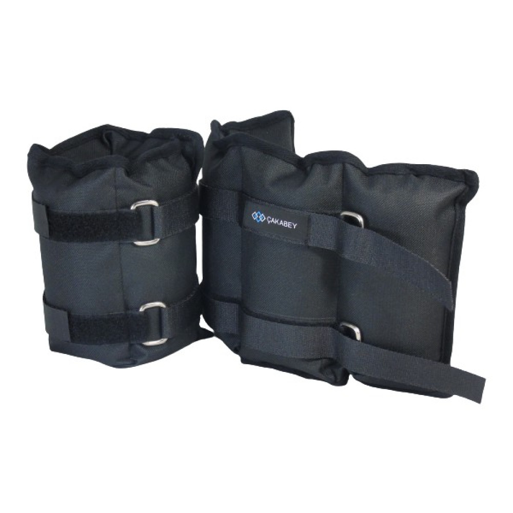 Çakabey Bilek Ağırlığı 2 kg x 2 Adet (Çift) Siyah Dambıllar & El / Ayak Ağırlıkları Fiyatı