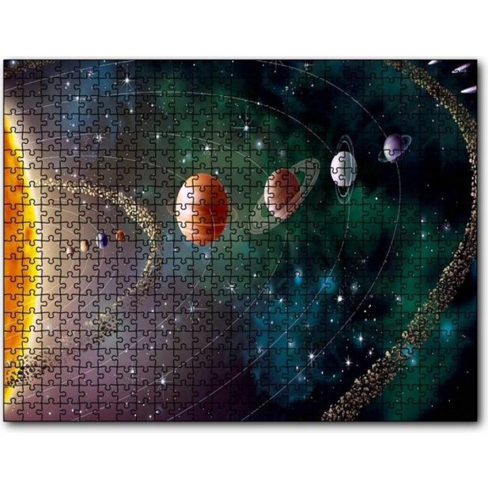 Cakapuzzle Güneş Sistemi ve Yörüngede Gezegenler 255 Parça Puzzle Yapboz Mdf (Ahşap) Puzzle & Aksesuarları Fiyatı