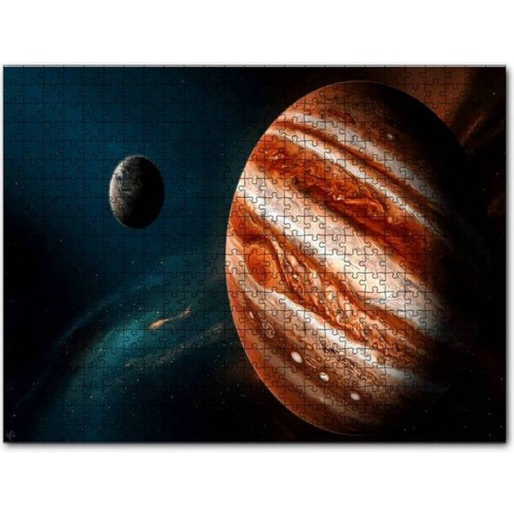 Cakapuzzle Jüpiter ve Arkada Gezegen ve Yıldızlar 1000 Parça Puzzle Yapboz Mdf (Ahşap) Puzzle & Aksesuarları Fiyatı