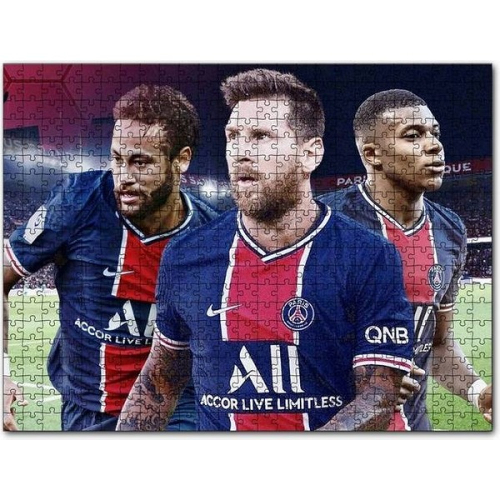 Cakapuzzle Messi Neymar Mbappe Artık Biarada 255 Parça Puzzle Yapboz Mdf (Ahşap) Puzzle & Aksesuarları Fiyatı