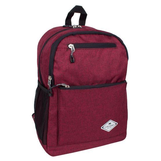 Cakard 20103 Bordo Unisex Günlük ve Okul Sırt Çantası