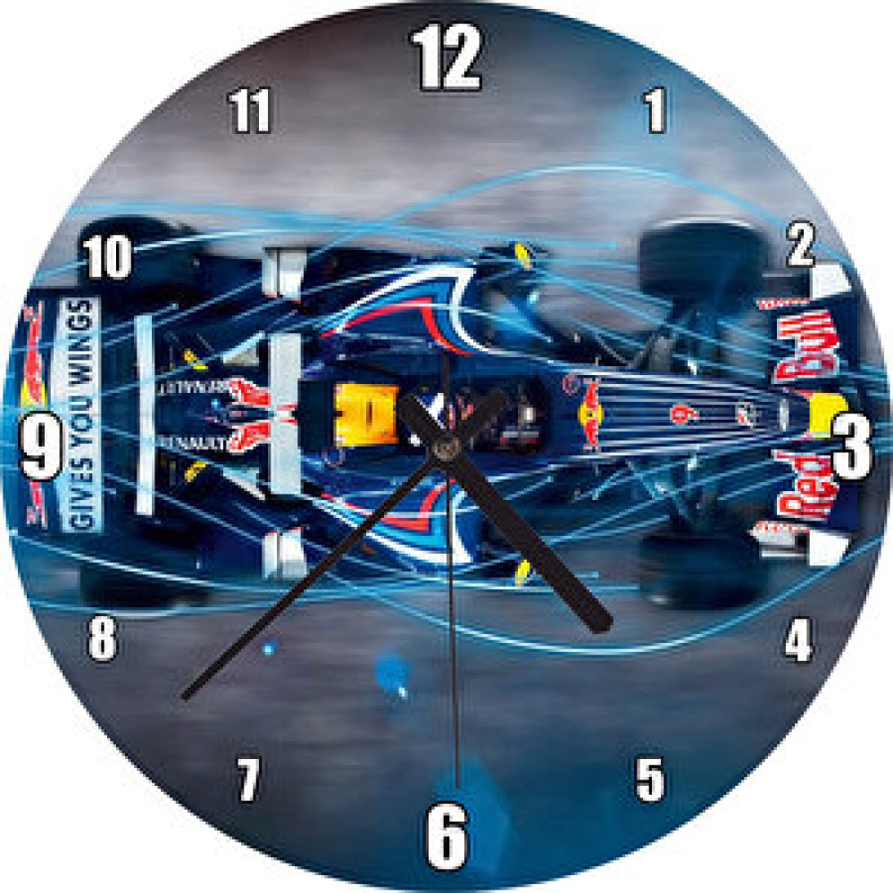 Cakasaat Formula 1 Redbull Team Duvar Saati Dekoratif Saat Fiyatı