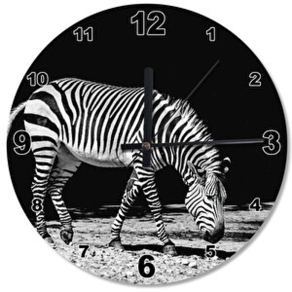 Cakasaat Zebra Ahşap Duvar Saati Dekoratif Saat Fiyatı