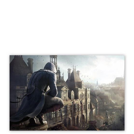 Cakatablo Assassins Creed Unity Çatıdaki Suikastçi 25x35 cm Ahşap Tablo