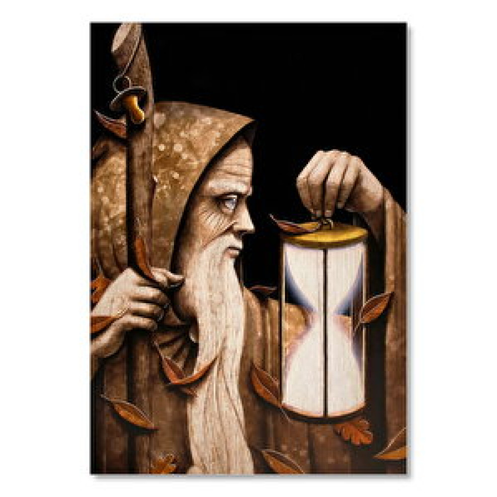Cakatablo Eski Kadim Bilgelik Kitabı Kapak Görseli 35x50 cm Tablo & Poster Fiyatı