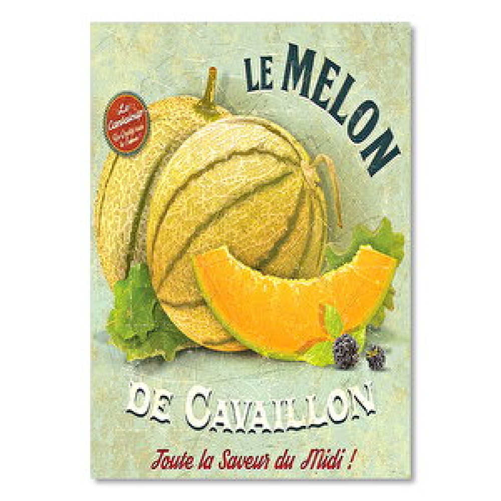 Cakatablo Güneyin Tüm Lezzeti Kavun Afiş Görseli 35x50 cm Tablo & Poster Fiyatı