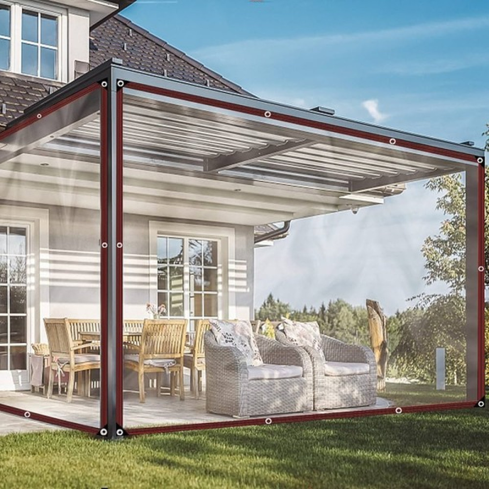Çakır Branda Şeffaf Balkon Bahçe Brandası Şeffaf Branda Kış Bahçe Brandaası - 100X100 Dış Mekan & Bahçe Oyuncakları Fiyatı