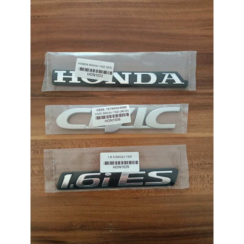 Çakır Grup Honda Civic 1.6 Ies Bagaj Yazısı Seti 3lü Honda Cıvıc 1.6i Es - 1 - Krom SSD / Solid State Drive Fiyatı