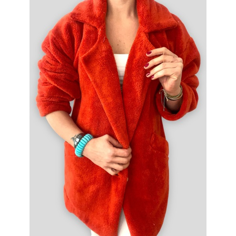CAKKA Oversize Peluş Ceket / Blazer Ceket Bayan Ceket Fiyatı