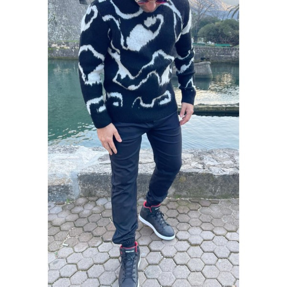 Calaluna Butik Erkek Siyah Paçası Beli Lastikli Gabardin Pantolon Erkek Pantolon Fiyatı