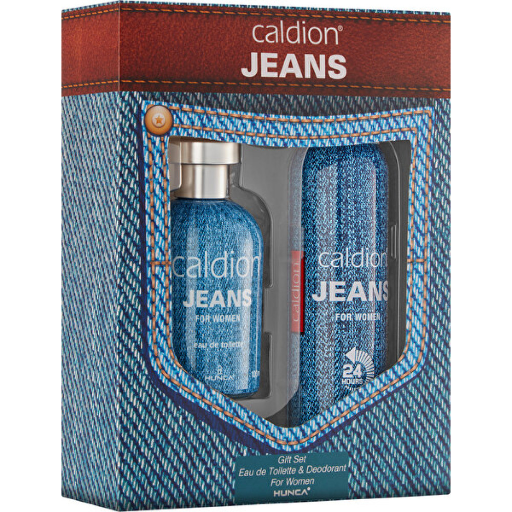 Caldion Jeans Kadın Parfüm Edt 100 ml + Deodorant 150 ml Kadın Parfümleri Fiyatı