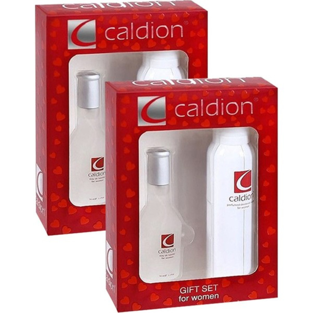Caldion Kadın Parfüm Set 50 ml Edt 150 ml Deo X2 Adet Set Caldion Erkek Parfümleri Fiyatı