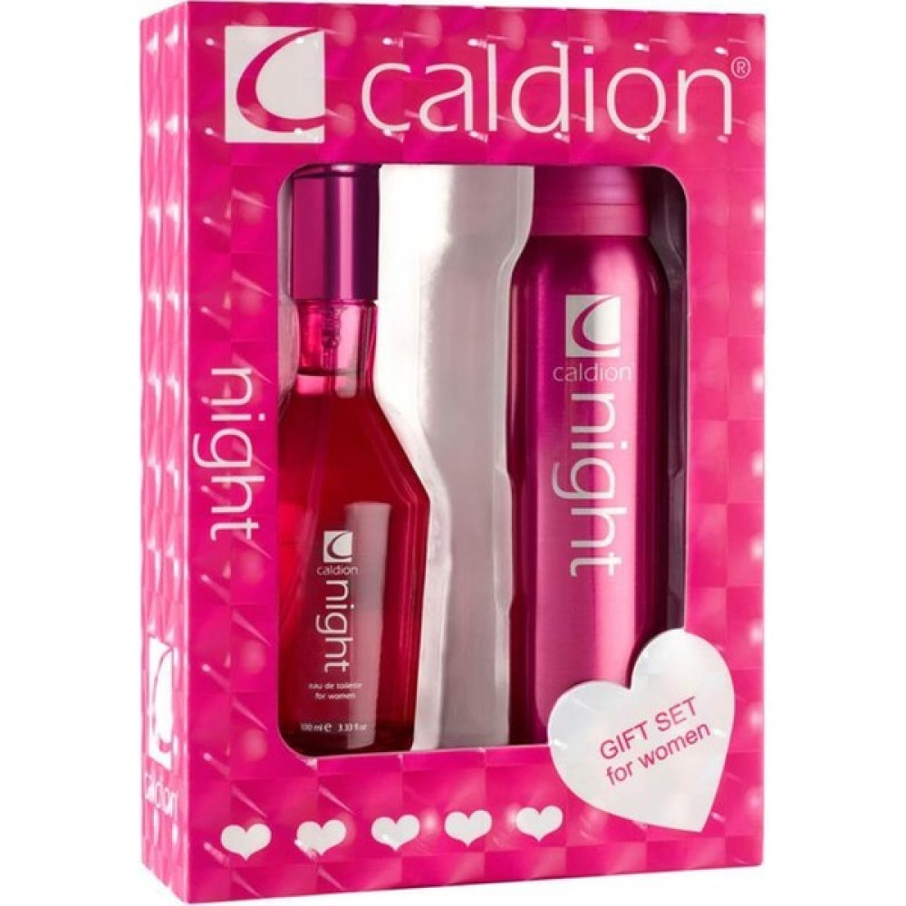 Caldion Night Edt 100 ml Kadın Parfüm Seti Kadın Parfümleri Fiyatı