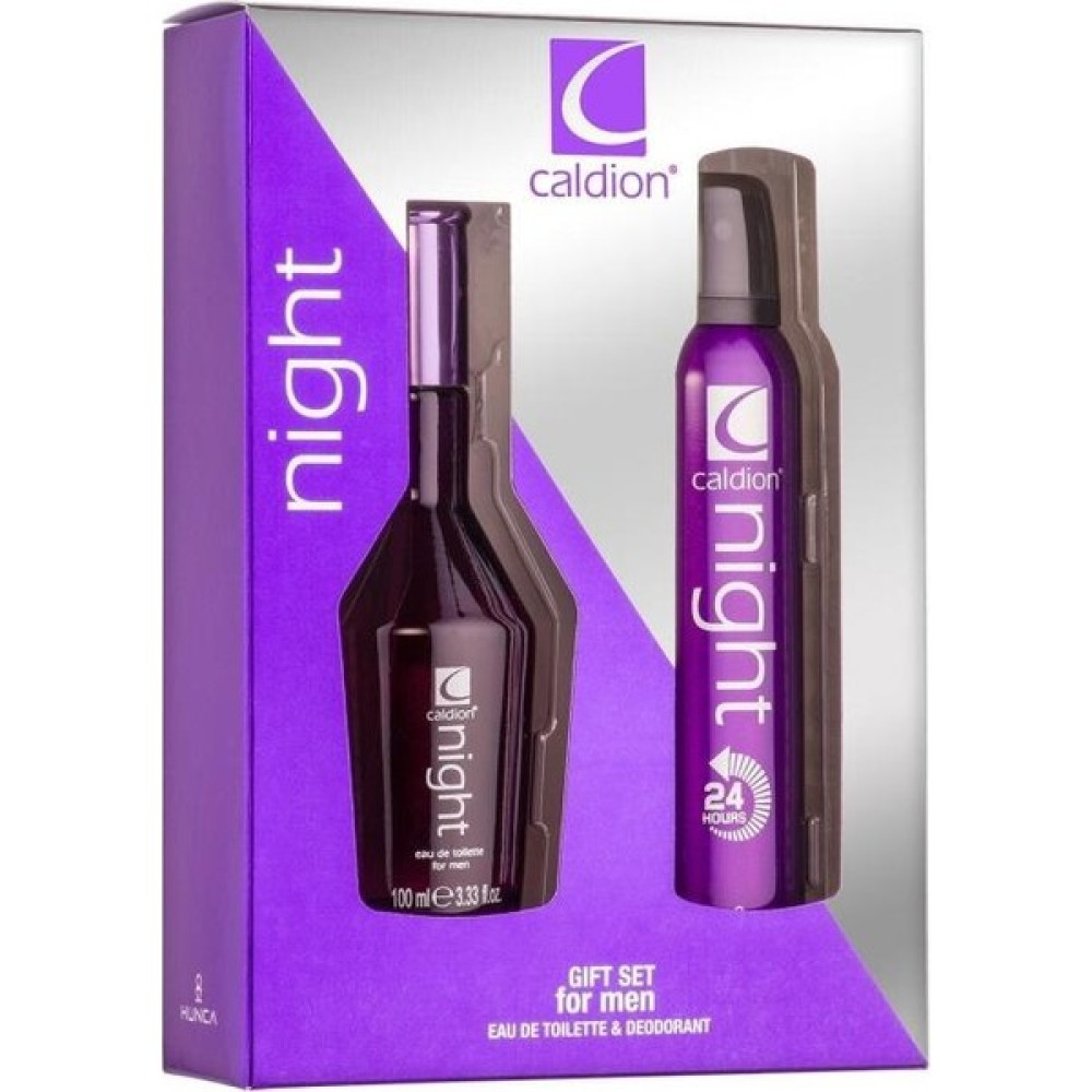 Caldion Night Erkek Parfümü Edt 100ml + Deodorant Sprey 150ml Set Erkek Parfümleri Fiyatı