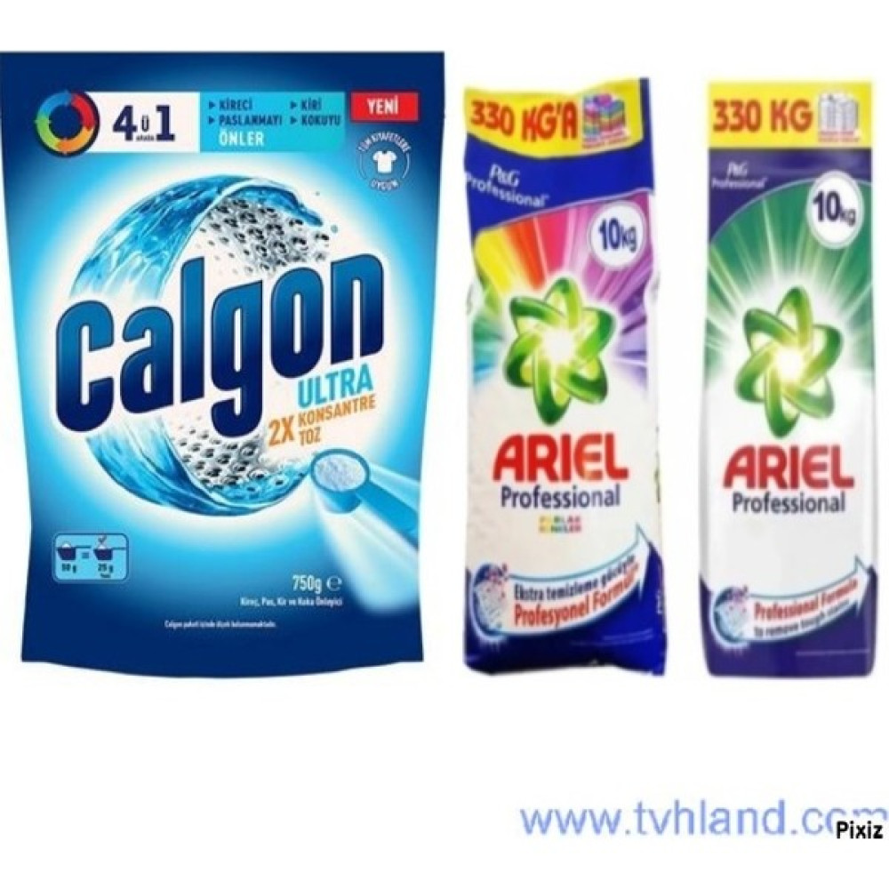 Calgon Ariel Renkliler 10 kg Ariel Beyazlar 10 kg Çamaşır Deterjanı Fiyatı