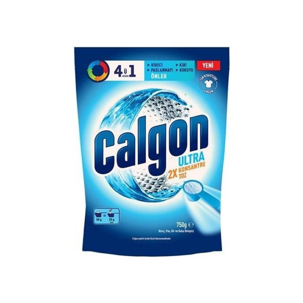 Calgon Çamaşır Makinesi Kir ve Kireç Önleyici 750 gr Toz Ultra Konsantre Çamaşır Makinesi Ürünleri Fiyatı