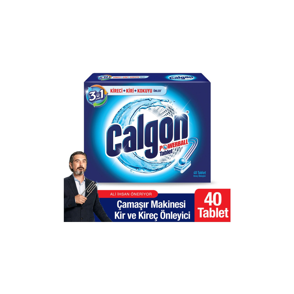 Calgon Çamaşır Makinesi Kireç Önleyici 40 Tablet Çamaşır Yıkama Fiyatı