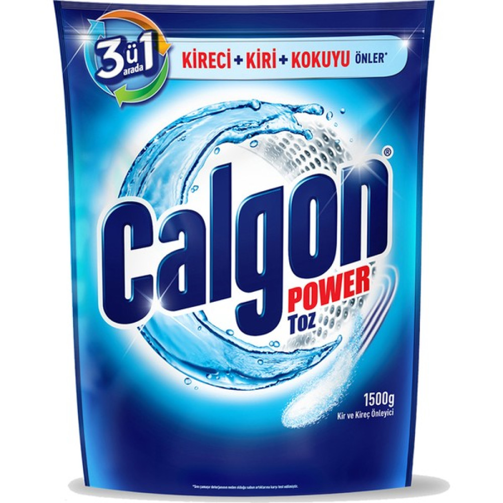 Calgon Çamaşır Makinesi Kireç Önleyici Toz 1500 gr Çamaşır Makinesi Ürünleri Fiyatı