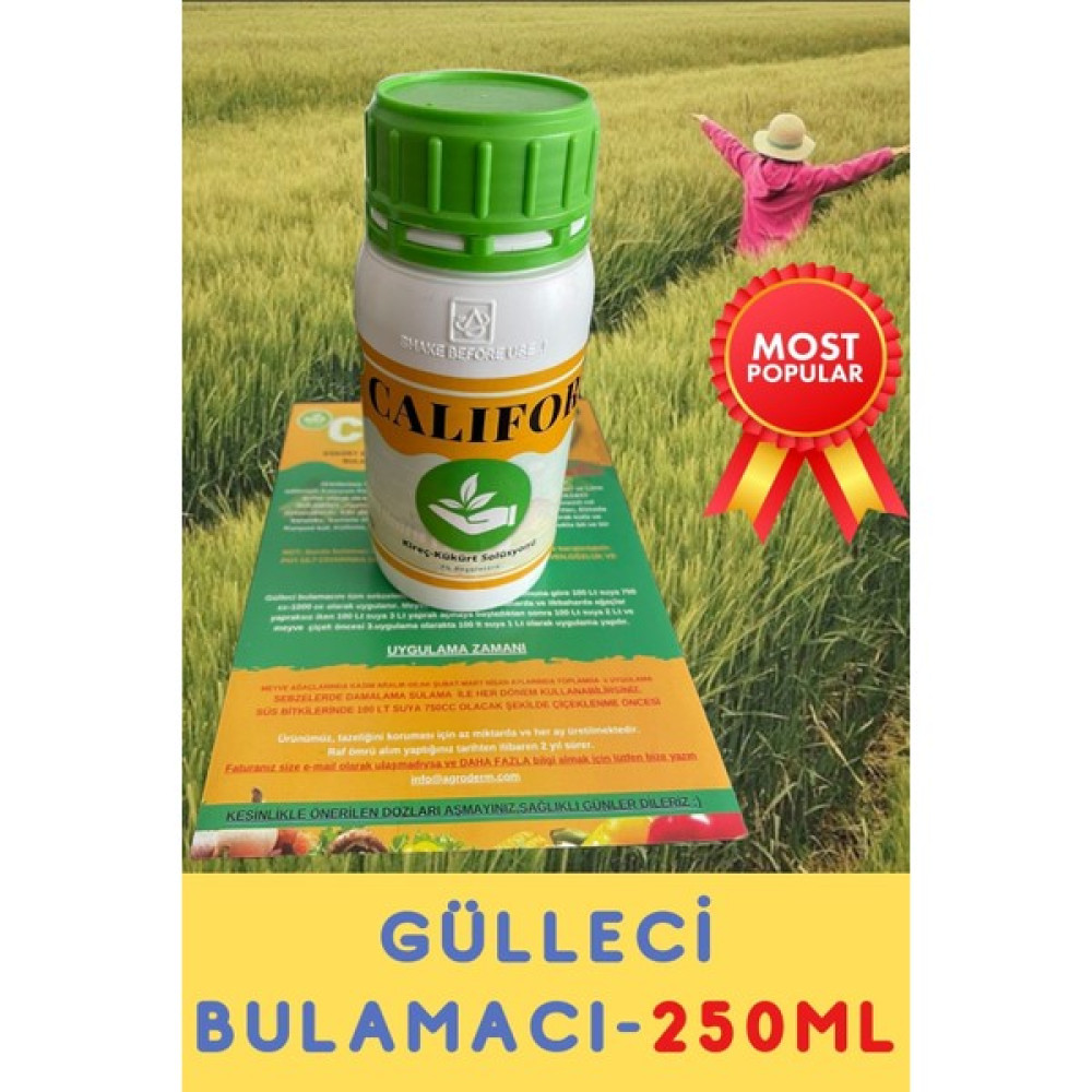 Califor Gülleci Bulamacı-Kaliforniya Bulamacı 250 ml Gübre Fiyatı
