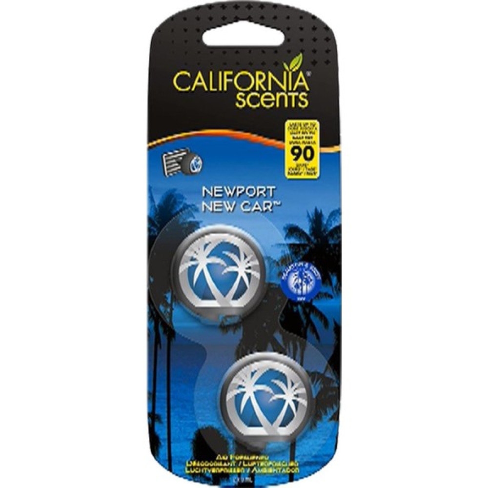 California Scents California Scents® Mini Diffuser "newport New Car" Kalorifer Geçme Koku 2'li Set Oto Boyaları Fiyatı