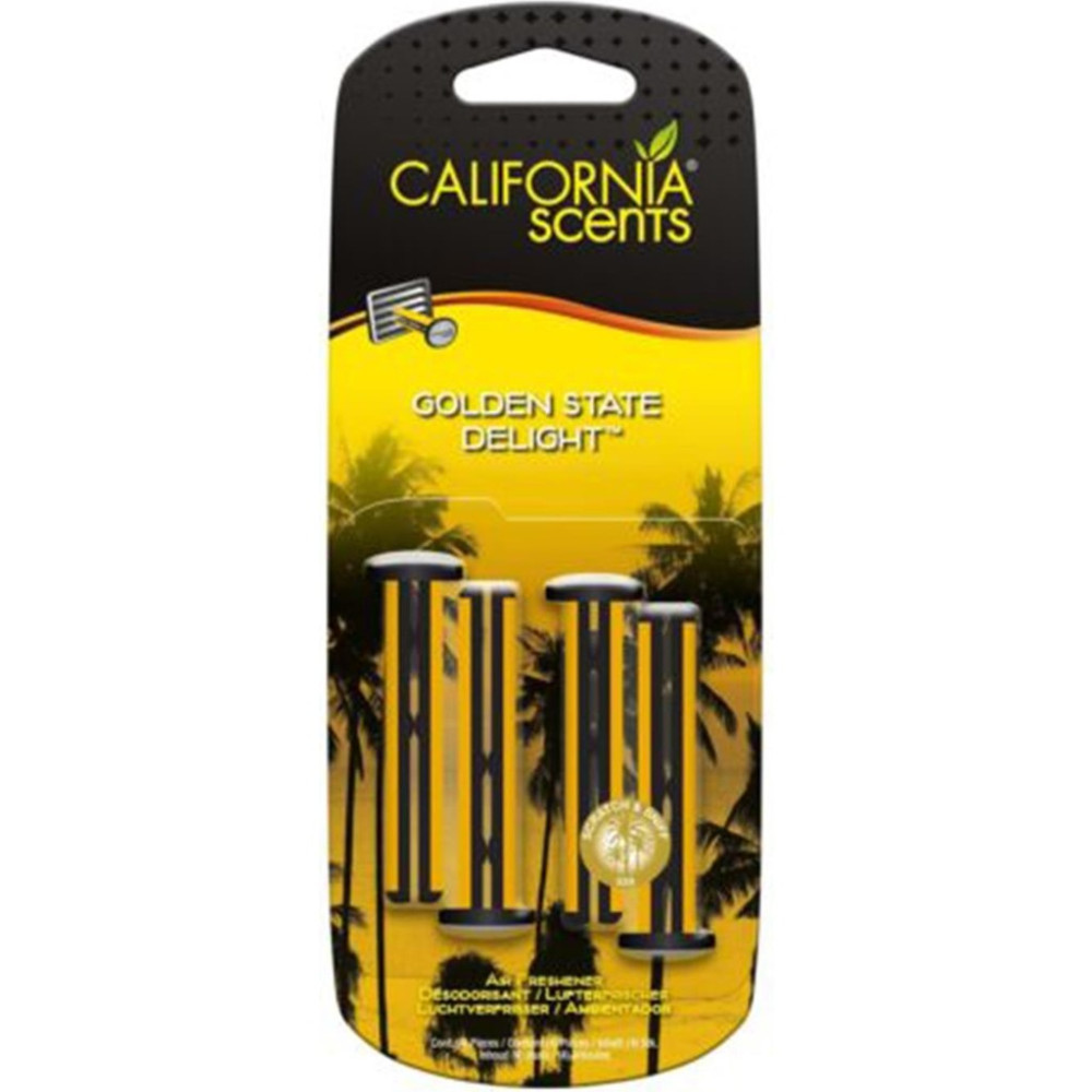 California Scents California Scents® Vent Stick "goldens Delight" Kalorifer Geçme Koku 4'lü Set Oto Boyaları Fiyatı