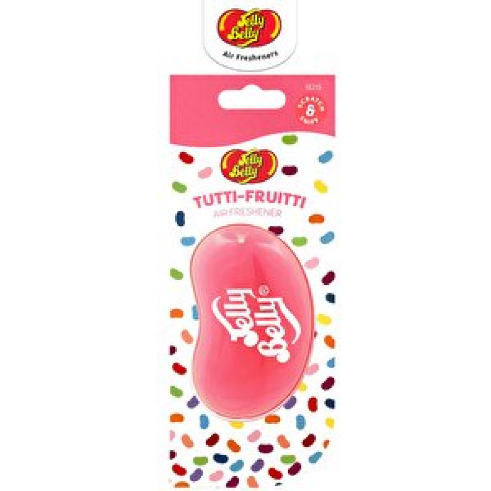 California Scents Jelly Belly 3d Hanging Asma Koku Tutti Fruitti 18gr. Muz, Mandalina, Vanilya, Ahududu Aromalı Oto Koku Giderici Fiyatı