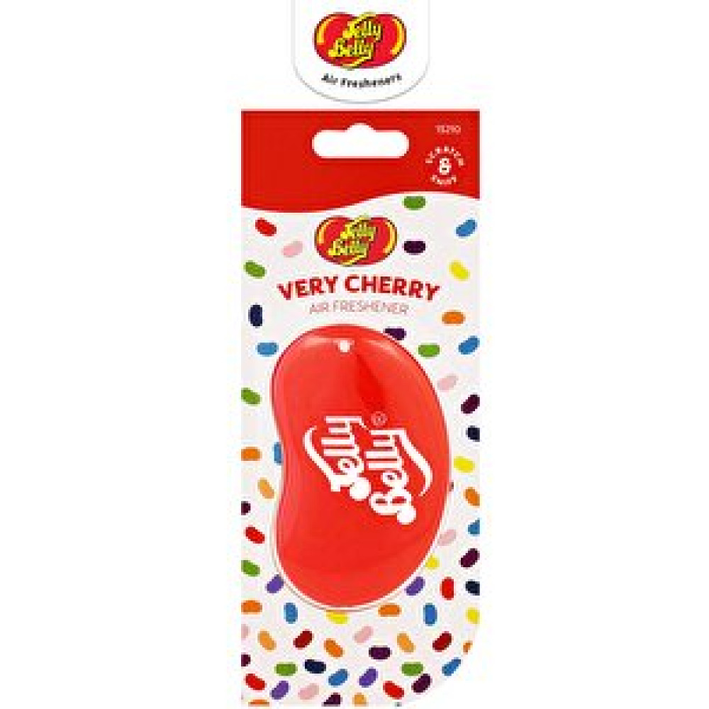 California Scents Jelly Belly 3d Hanging Asma Koku Verycherry 18gr. Muz, Vanilya, Kiraz Aromalı Oto Koku Giderici Fiyatı