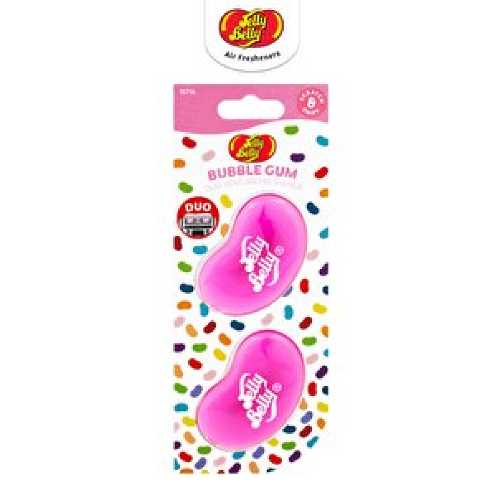 California Scents Jelly Belly Duovent Kalorifere Geçme Koku Bubblegum 14gr. Sakız, Keklik Üzümü, Vanilya, Portakal Aromalı Oto Koku Giderici Fiyatı