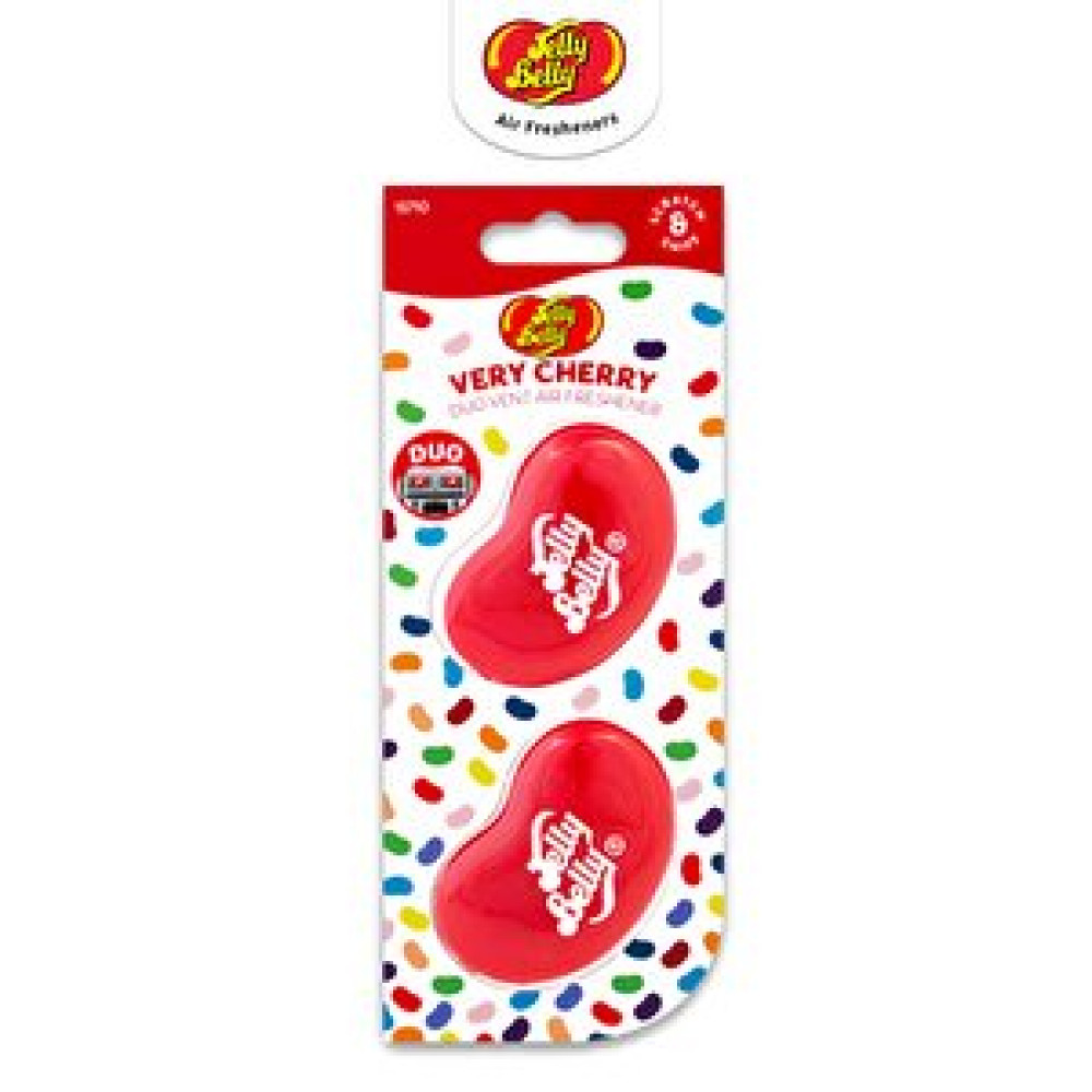 California Scents Jelly Belly Duovent Kalotifer Geçme Koku Verycherry 14gr. Muz, Vanilya, Kiraz Aromalı Oto Koku Giderici Fiyatı