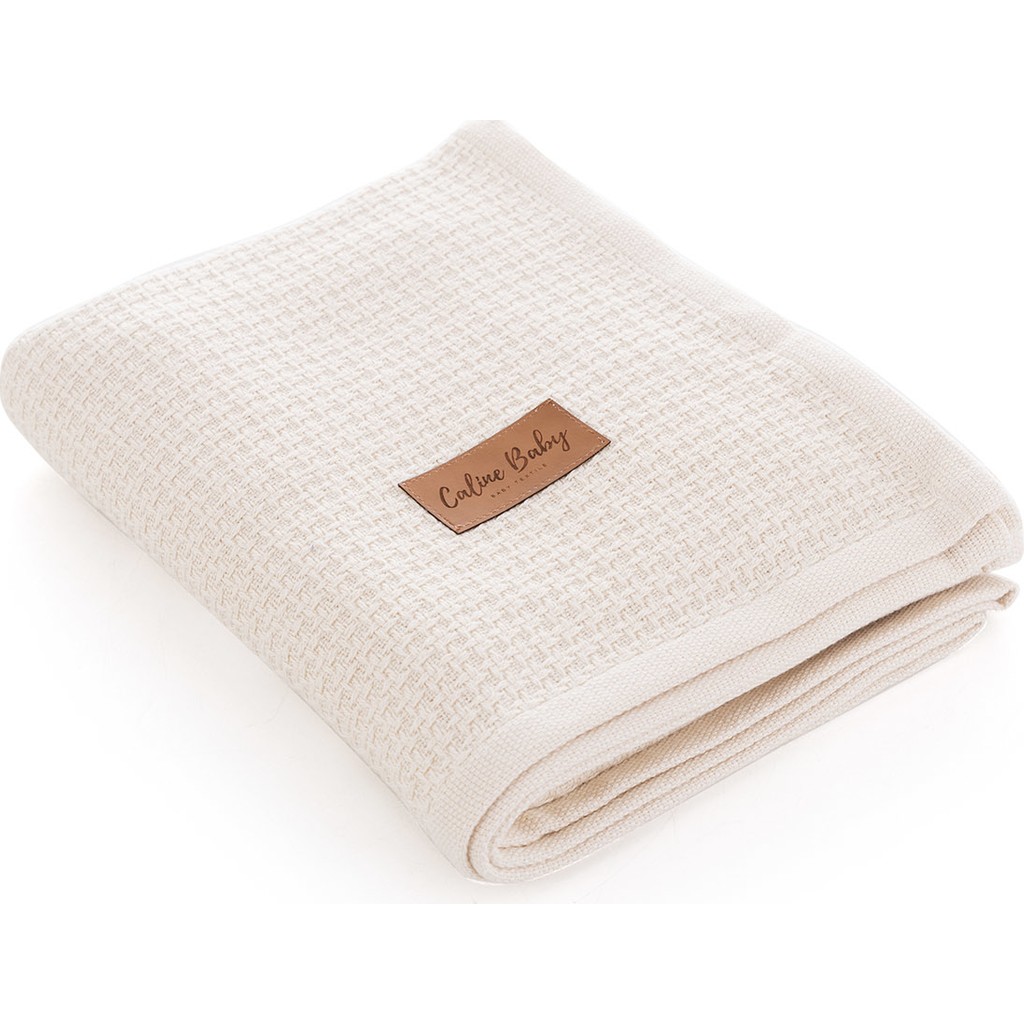 Caline Baby Premium %100 Pamuk Terletmeyen Bebek Pikesi| 115x100 cm| Krem SSD / Solid State Drive Fiyatı