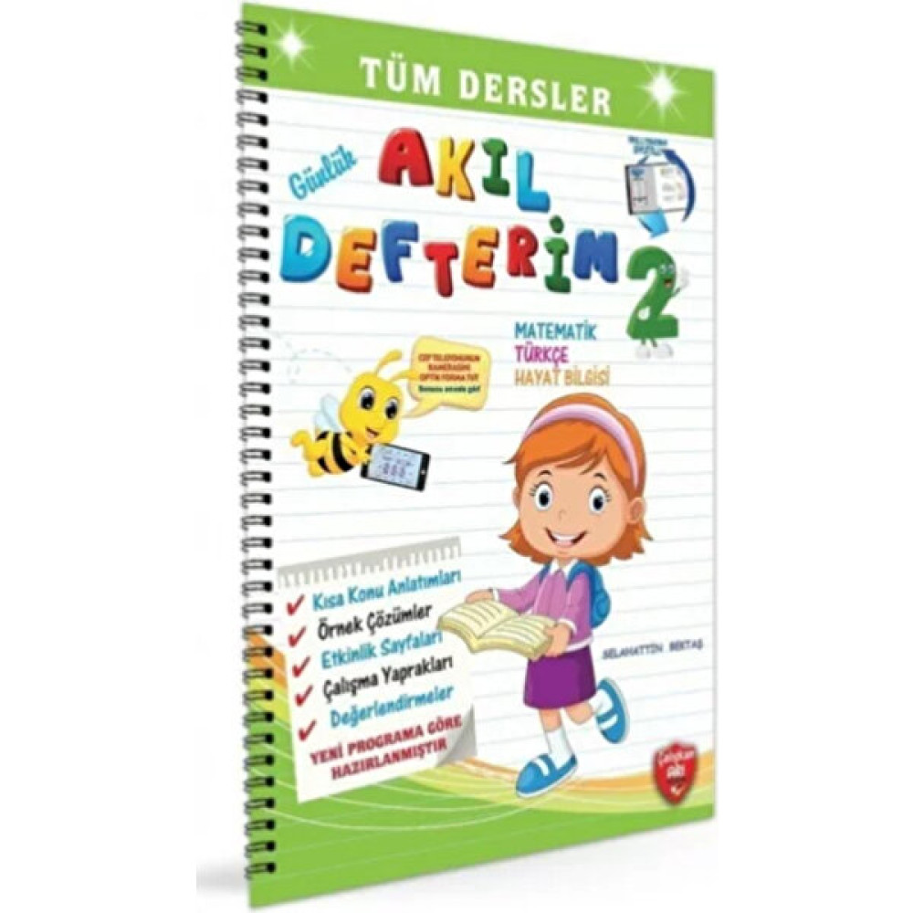 Çalışkan Arı Yayınları 2. Sınıf Günlük Akıl Defterim Tüm Dersler Tüm Dersler Fiyatı