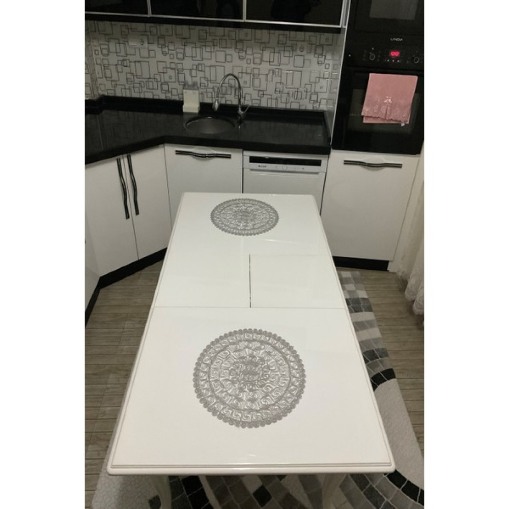 Çalışkan Çeyiz Evi 2'li Supla 2'li Amerikan Servis 2 Parça Supla - Gri - 37 x 37 cm Amerikan Servis Fiyatı