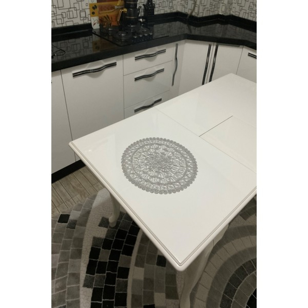 Çalışkan Çeyiz Evi Tek Supla Tek Amerikan Servis Spiral Supla - Gri - 37 x 37 cm Amerikan Servis Fiyatı