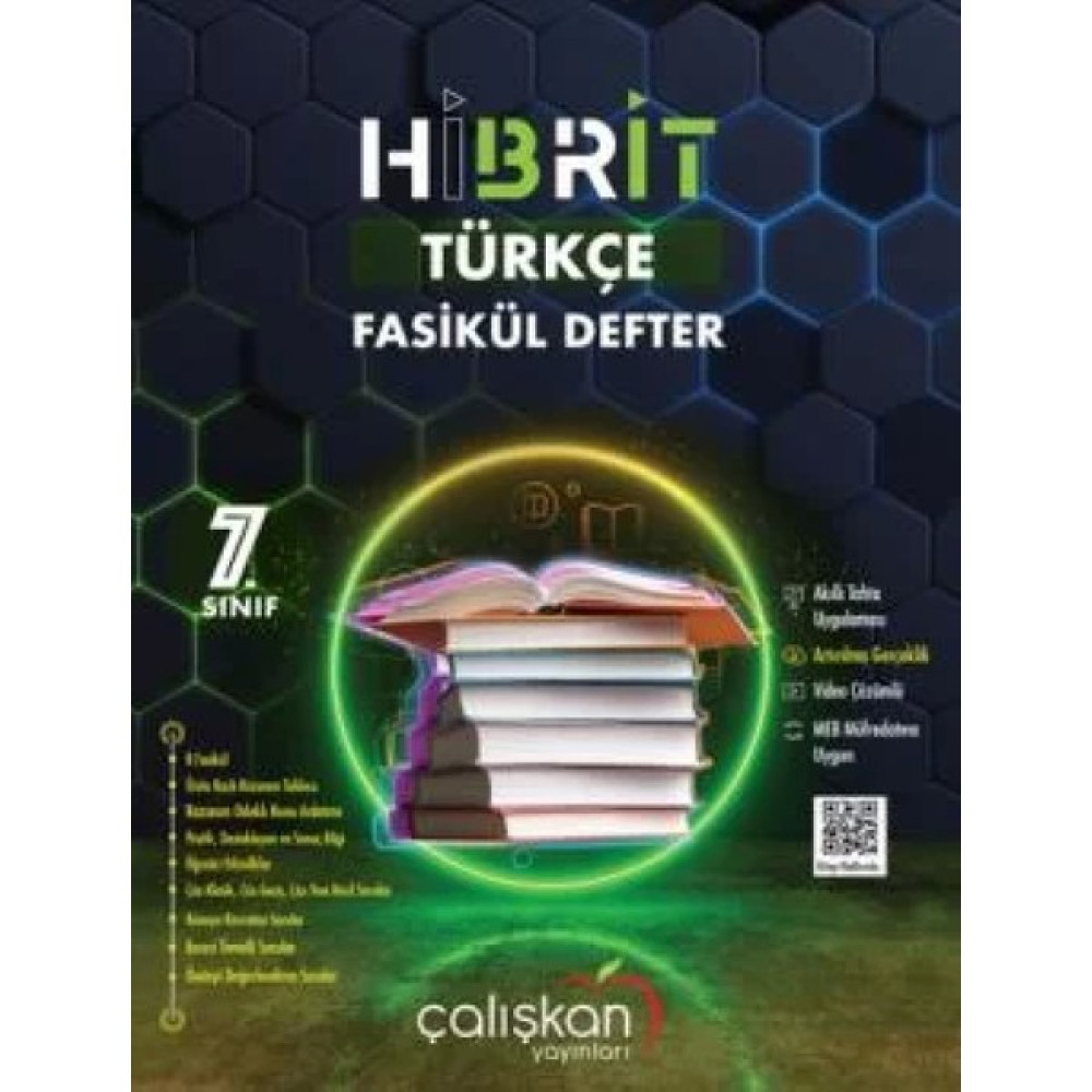 Çalışkan Yayınları 7. Sınıf Hibrit Fasikül Defter / Türkçe Türkçe Fiyatı