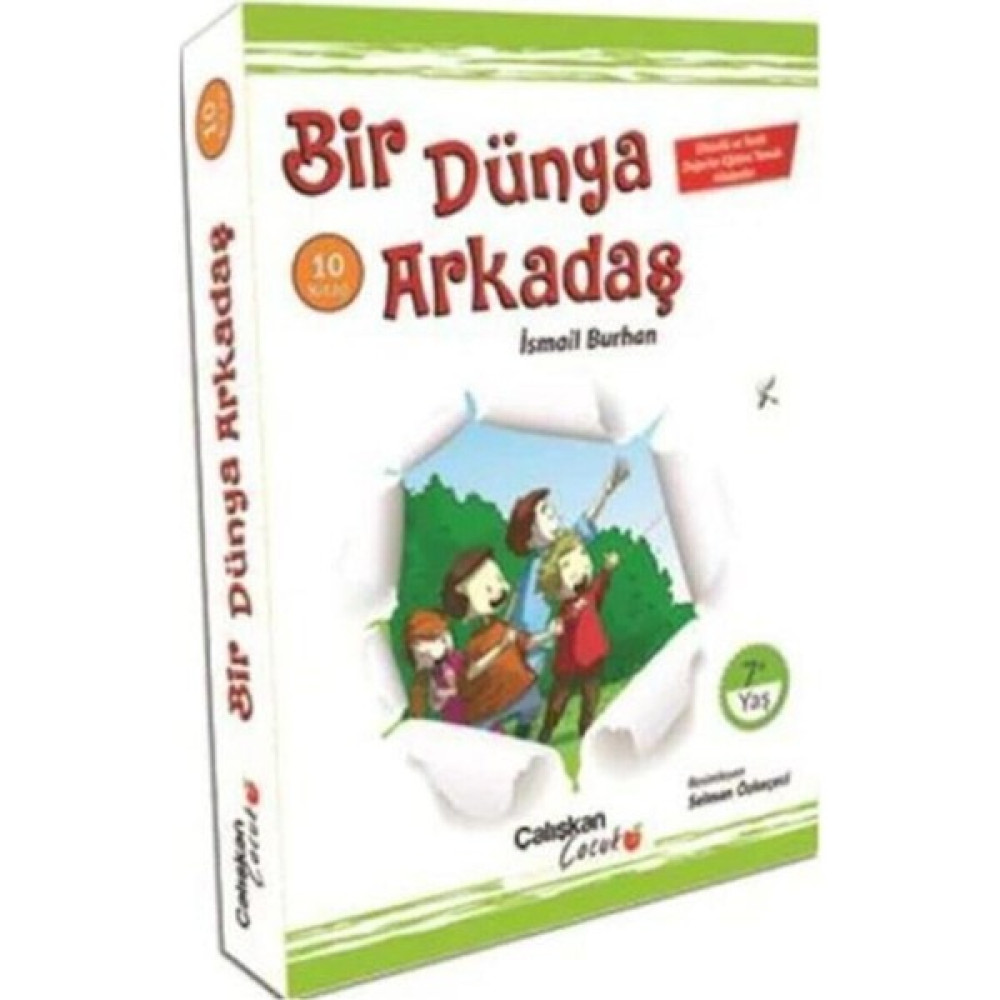 Çalışkan Yayınları Bir Dünya Arkadaş 10 Kitap Hikaye Seti Çocuk Öykü Fiyatı